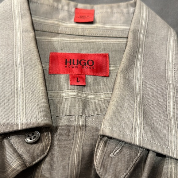 Hugo Boss Red Label Mens Dress Shirt Size L - Picture 3 of 3